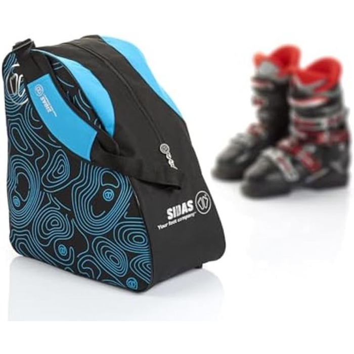 Сумка для гірськолижних черевиків SIDAS, білий колір, 40 x 42.5 x 24 см