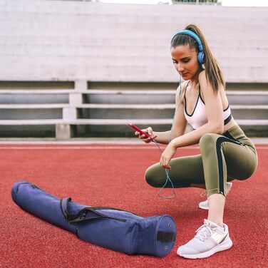 Шанті Нешн - Mat Bag XXL - Сумка для йога-мата Шанті XXL - зручна сумка для перенесення, практичний дизайн, з кишенями, колір Океан