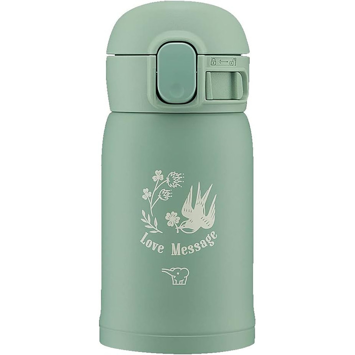 Термос-бутилка ZOJIRUSHI SM-WP24-GZ, 480 мл, попелясто-зелена