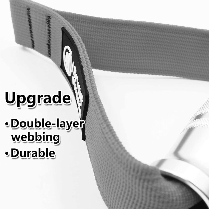 Ручки для тренажерів з еластичними стрічками J Bryant: міцні металеві ручки для кросовера, LAT pulldown, пулерів