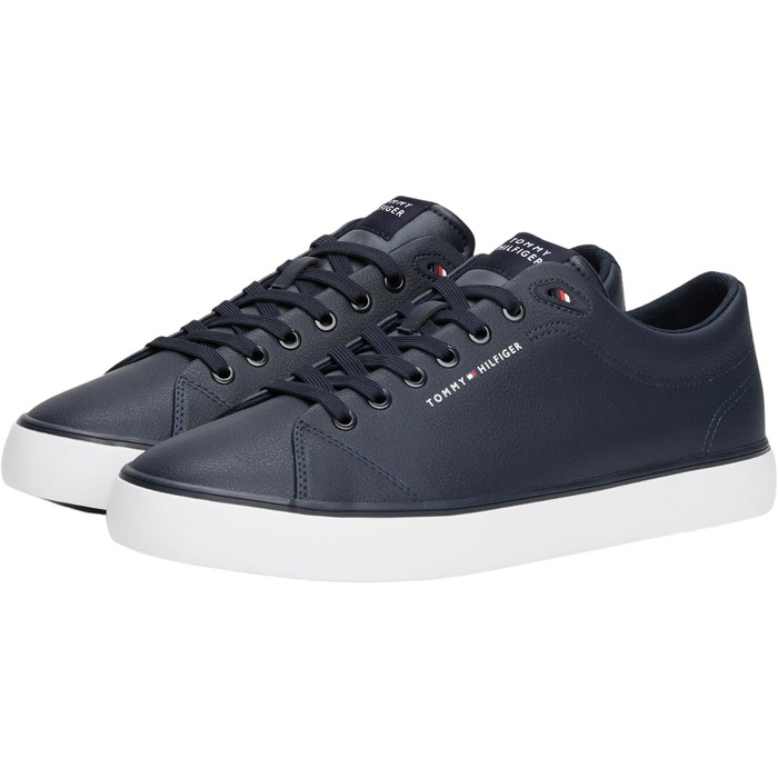 Чоловічі низькі кросівки Tommy Hilfiger Th Hi Vulc Core Low LTH II ESS Fm0fm05511 Blue Desert Sky