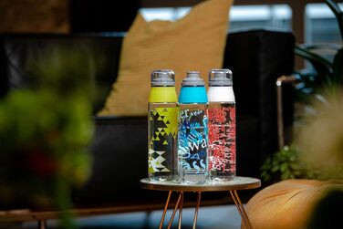 Alfi пляшка для води Tritan 700 мл, BPA Free, кор coral, герметична, для газованої води, для школи, спорту, походів, посудомийна машина