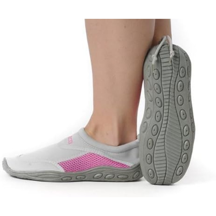 Шкарпетки для серфінгу та плавання Beco Unisex, 42 EU, сірий/рожевий