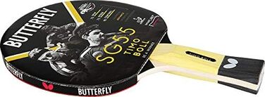 Настільний тенісний ракетка Butterfly Timo Boll SG55 для хобі та тренувань, ITTF сертифікат, анатомічна ручка smart.Grip, набір із чохлом