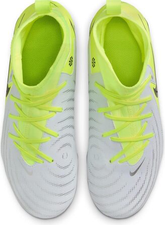 Дитячі футбольні бутси Nike Phantom Luna 2 Academy Mg для дітей та підлітків, 38 EU, металевий срібло, чорний, Volt