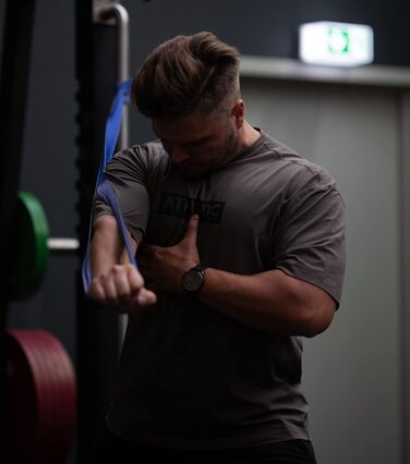 Преміум еластичні стрічки для фітнесу Athletic Aesthetics (5 шт., 35-60 кг) + сумка та відеокурс