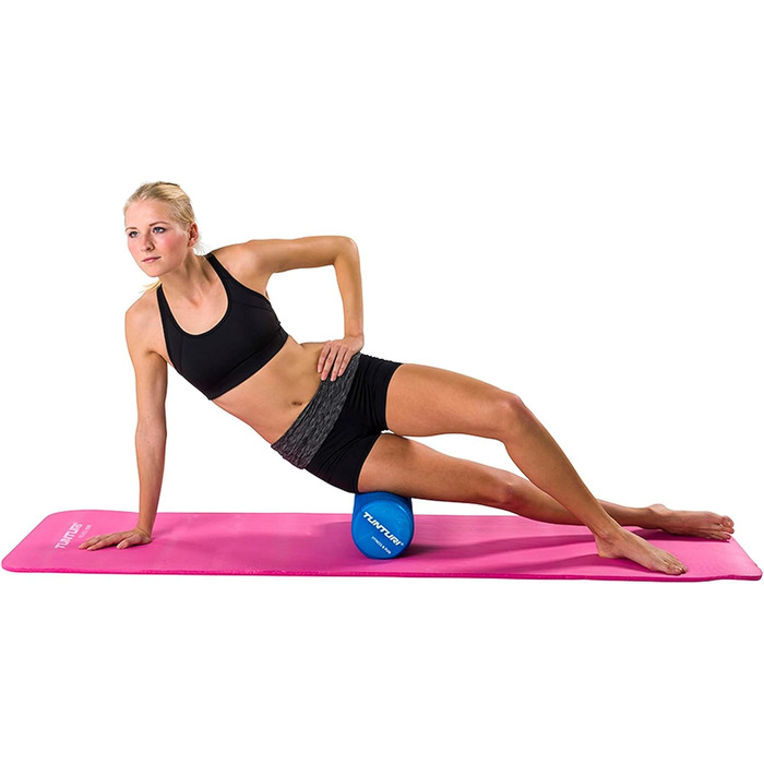 Масажний ролик Tunturi Yoga з EVA, 40 см – йога рол для масажу та фітнесу