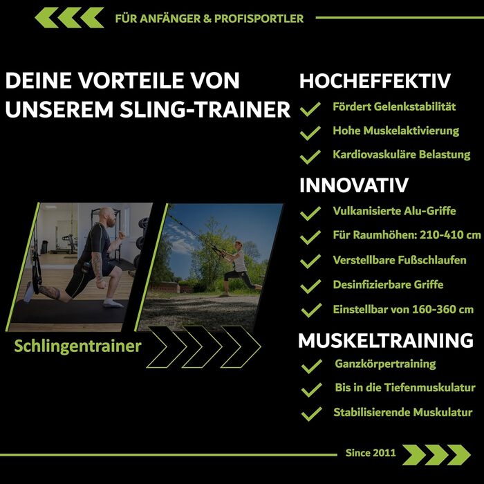 Петльовий тренажер eaglefit Exclusive ALU, чорний, для фітнесу, шнуровий слинг-тренажер
