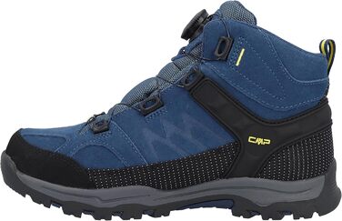 Дитячі трекінгові черевики CMP Kiruna MID FITGO WP Blue Ink-Yellow 40 EU
