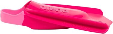 Плавальні ласти ARENA Powerfin Pro II 42-43, силіконові, рожеві, для дорослих, для басейну, короткі, тренувальні, комфортні