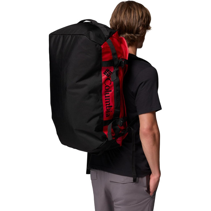 Спортивна сумка Columbia Landroamer 60L унісекс, червона з чорним (Mountain Red/Black)