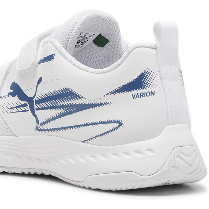Дитячі кросівки для залу Puma Varion II V Jr Indoor Court Shoe, білі/сині, р. 34 EU