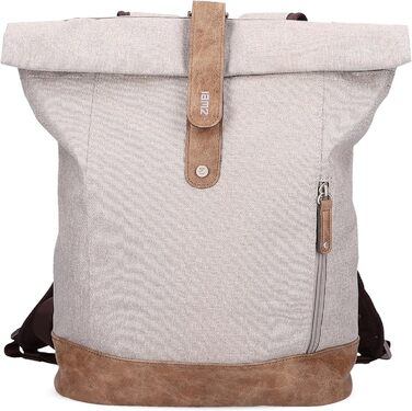 Рюкзак Zwei Olli O24 Rolltop 15 л, водостійкий, міцний, у стилі канвас, для школи та ноутбука, підходить для підлітків, жінок і чоловіків