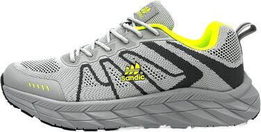 Легкі та дихаючі спортивні кросівки для чоловіків та жінок. Кросівки для бігу, сірі та зелені (38 EU)