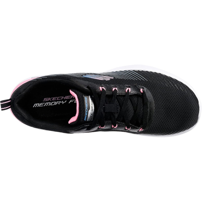 Чоловічі кросівки Skechers Skech-air Dynamight Winly, чорний меш з рожевим оздобленням (42 EU)