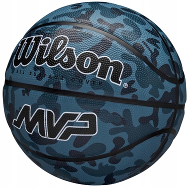 Баскетбольний м'яч Wilson MVP Camo Blue, розмір 7