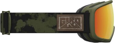 Гірськолижна маска Giro Ringo унісекс, зелена лінза, універсальний розмір
