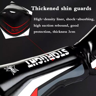 Захист ніг для Муай Тай, бойових мистецтв, з захистом гомілки та зап'ястя, чорний