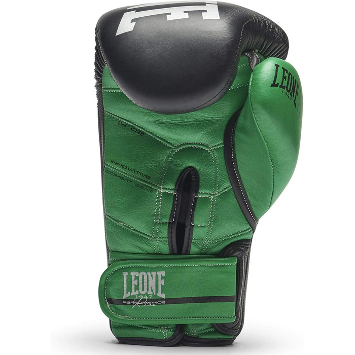Боксерські рукавички LEONE 1947 Revo Performance 12oz, чорні
