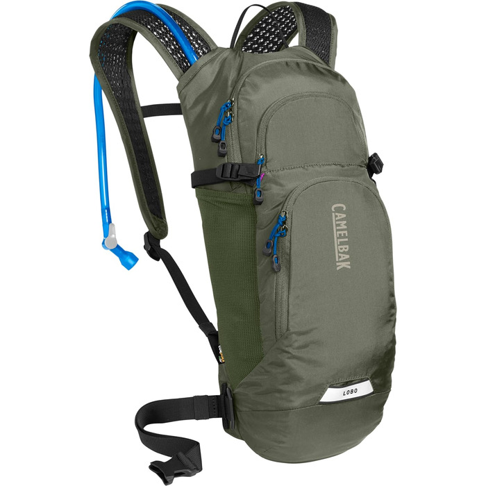 Гідропак для велосипеда CamelBak Lobo 9, 2 л, кріплення для шолома, магнітна трубка, олива