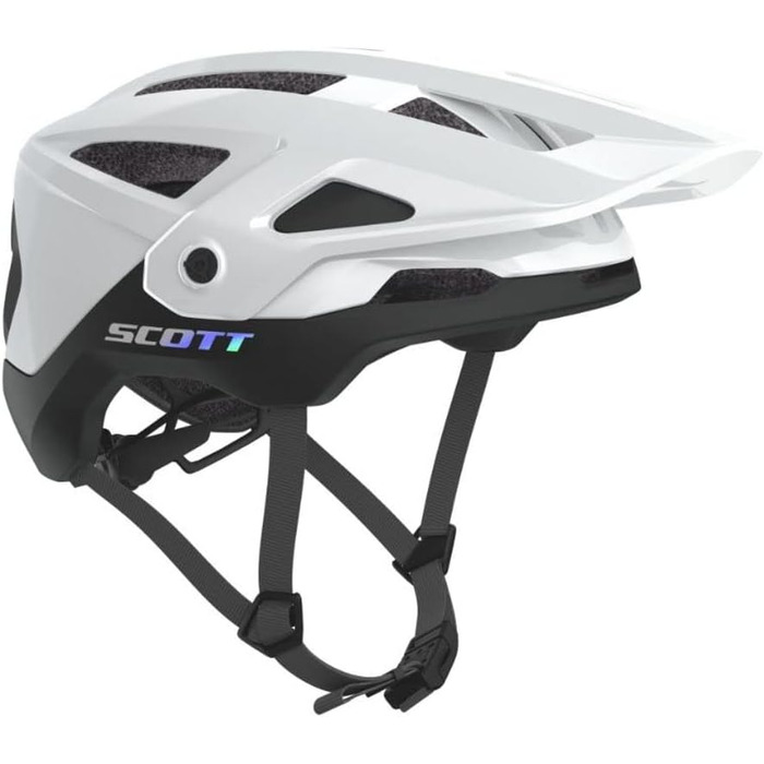 Велошолом Scott Stego Plus MIPS MTB білий/чорний, розмір M (55-59 см), 2024