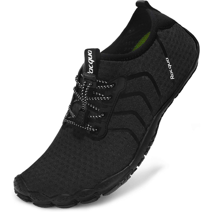 Чоловічі та жіночі водяні шльопанці з сітчастої тканини без шнурівків, 45 EU, Wz111eu, чорний