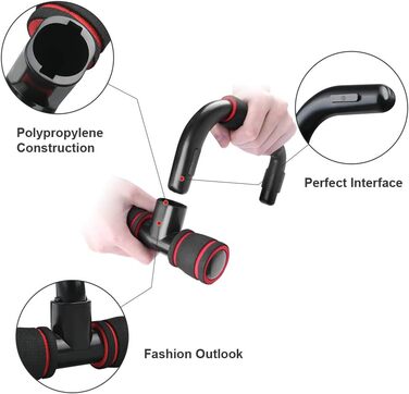 Флінтронік Підставки для віджимань, дошка для віджимань, складані, портативні, багатофункціональні, для тренувань всього тіла