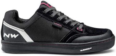 Кросівки для MTB Northwave Tribe жіночі чорно-біло-рожеві 2021, 40 EU