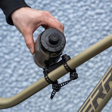 Велосипедна пляшка XLC Fidlock WB-K06, 450 мл, з адаптером для стандартної рами