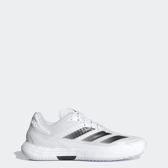 Кросівки для тенісу Adidas Defiant Speed 2 чоловічі 44 EU, біло-чорно-сірі