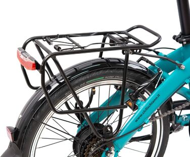 Електровелосипед F.lli Schiano Galaxy 20 дюймів, складаний, Shimano, для дорослих, до 25 км/год, чоловічий/жіночий, комфортний міський e-bike