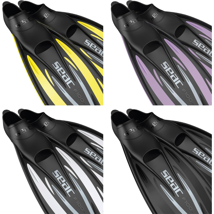 Seac F 100 Pro: ультралегкі аквалангі ласти-черевики для дайвінгу та снорклінгу, розмір 46/47, колір Tiffany