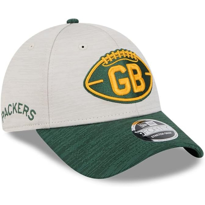 Кепка New Era NFL Sideline 9Forty Stretch Green Bay Packers, універсальний розмір