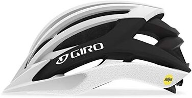 Велосипедний шолом Giro Artex MIPS для MTB, біло-чорний, матовий, розмір M, 2024