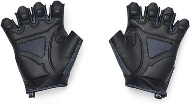 Чоловічі спортивні рукавички Under Armour Haf Finger Gloves (XXL, сірий/чорний/хавбор)