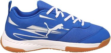 Дитячі кросівки Puma Varion Li Jr для залу (Indoor Court Shoe) — Синій/Білий, 35 EU