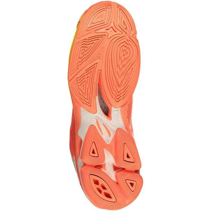 Волейбольне взуття Mizuno Wave Lightning Z7 Mid - Біло-синій, Neon Flame Black Bolt 2 (50 EU)