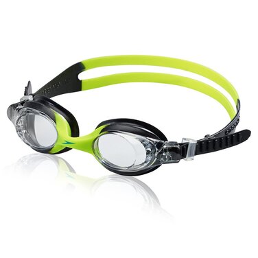 Дитячі плавальні окуляри Speedo Skoogle 3-8 років, чорно-зелені, унісекс