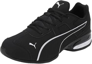 Кросівки для бігу PUMA Tazon 7 Evo Road - унісекс, чорно-білі (44.5 EU)