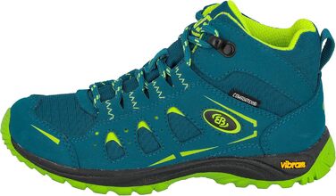 Дитячі черевики Brütting Morelia Outdoor & Trekkingschuh, 37 EU, Petrol Lemon