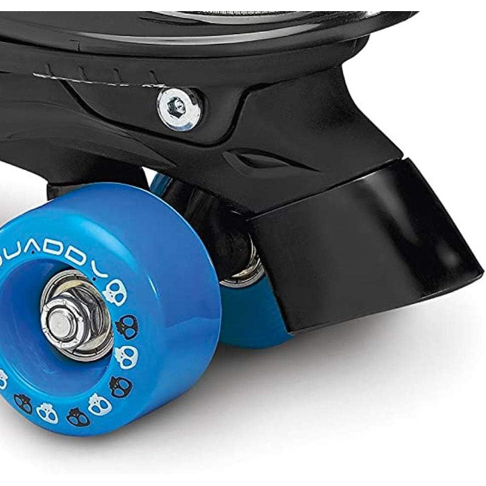 Роликові ковзани Roces Kinder Quaddy для хлопчиків, регульовані розміри 30-33, чорно-синій