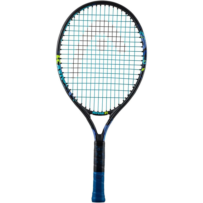 Дитяча тенісна ракетка HEAD Novak Junior 4-6 років, чорна/синя