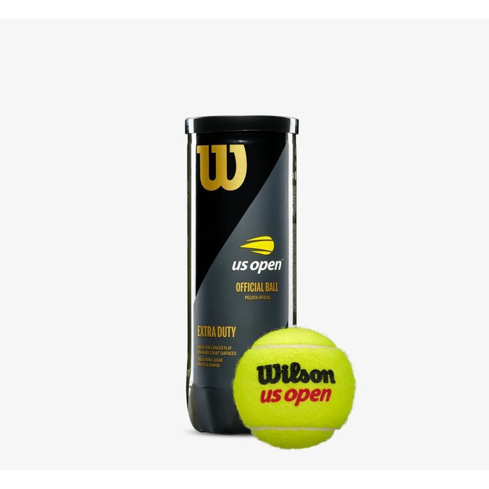 Тенісні м'ячі Wilson US Open X Duty, жовті, 4×3 шт.