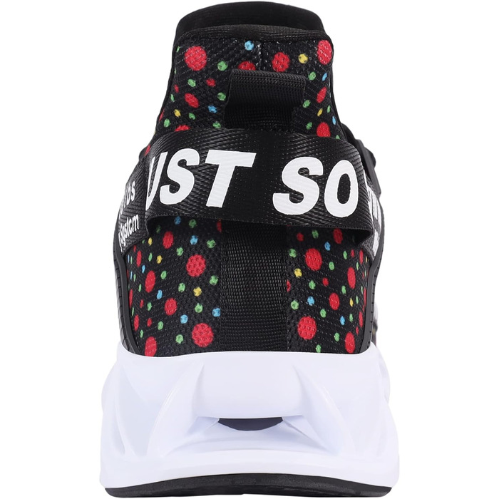 Чоловічі кросівки для бігу JSLEAP - дихаючі, легкі, спортивні, для тенісу та повсякденного носіння (43 EU, 1d кольорові точки)