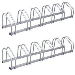 Підставка для велосипедів на 6 велосипедів, 2 шт. - міцна металева конструкція