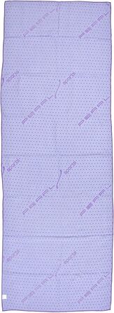 PEARL Sports Yogatuch: Рушник для йоги 2в1 з мікрофібри та підкладкою (фіолетовий)