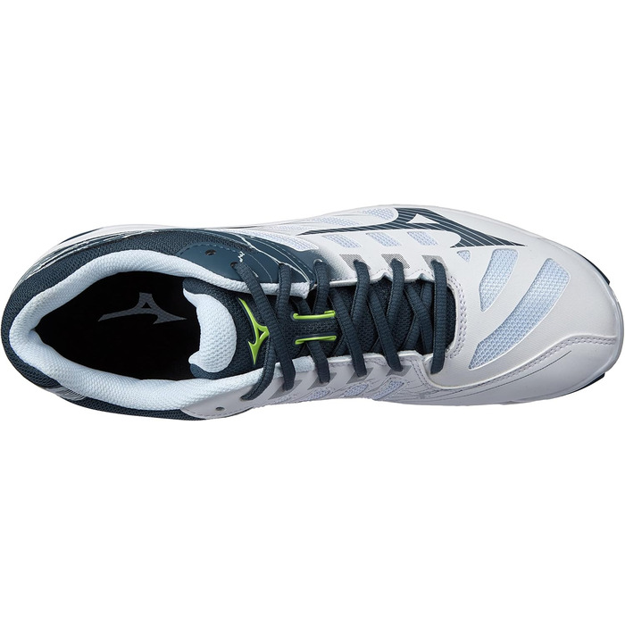 Волейбольне взуття Mizuno Wave Voltage Unisex чорно-біле (37 EU)