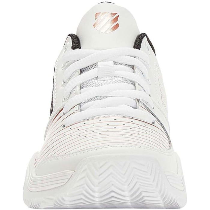 Кросівки K-Swiss Court Express Hb для жінок, 41 EU, білий, чорний, рожеве золото