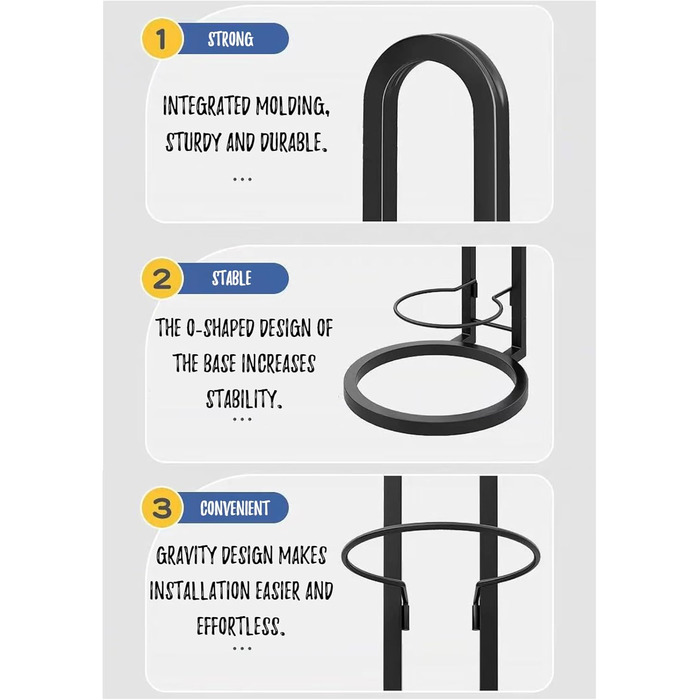 Металевий стійкий органайзер для м'ячів на 4 яруси - футбольні, баскетбольні, волейбольні