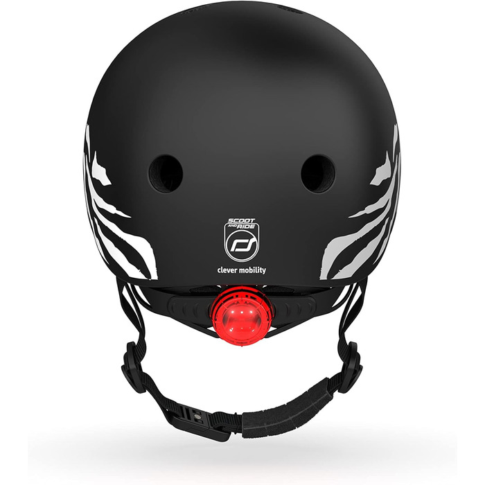 Дитячий шолом Scoot&Ride XXS, зебра, універсальний дизайн